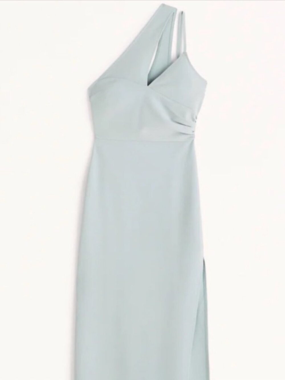 Abercrombie Asymmetrical Baby Blue/Mint Green Dress - XS
